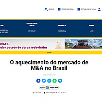O aquecimento do mercado de M&A no Brasil